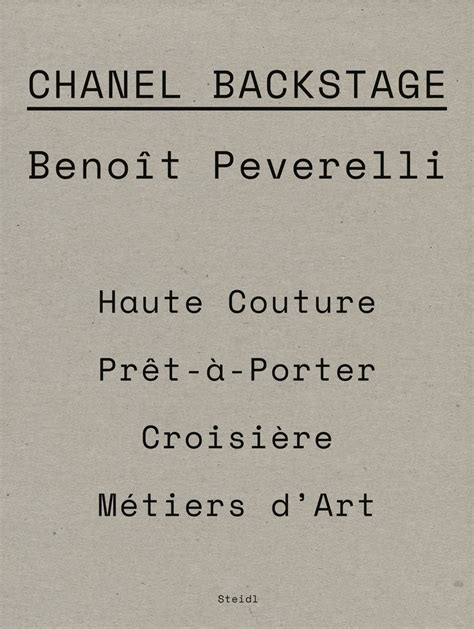 buch chanel final gittings|Benoît Peverelli: Chanel ― Final Fittings and Backstage.